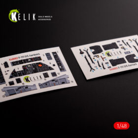 Kelik 1/48 F-111 D/E Aardvark interior 3D decals for HobbyBoss kit (1/48) K48002