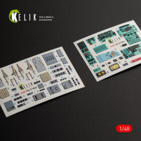 Kelik 1/48 Ka-27 Helix interior 3D decals for HobbyBoss kit (1/48) K48073