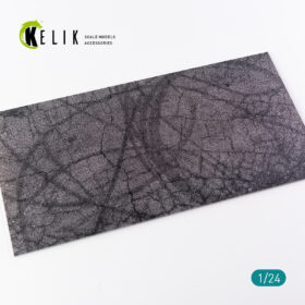 Kelik Cracked asphalt Base - Acrylic 3 mm (180 x 357 mm) (210 g) (1/24)