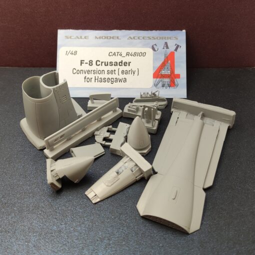 CAT4 1/48 F-8 Crusader Conversion set (early) for Hasegawa R48100