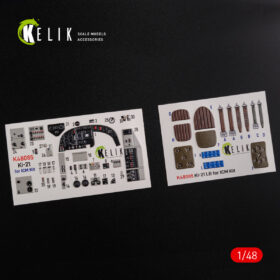 Kelik 1/48 KI-21 interior 3D decals for ICM kit (1/48) K48085
