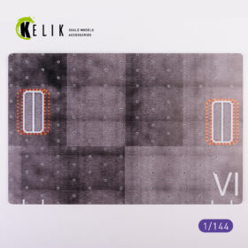 Kelik CVN 78 Gerald Ford Type 1 - Base - Acrylic 3 mm (280 x 180 mm) (170 g) (1/144) KS14403