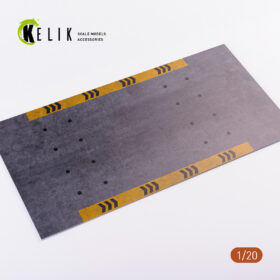 Kelik F1 Garage Type 1 Base - Acrylic 3 mm (180 x 357 mm) (210 g) (1/20) KS20005