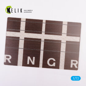 Kelik USS Ranger 1941 - Base - Acrylic 3 mm (280 x 180 mm) (170 g) (1/72) KS72055