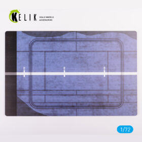 Kelik HMS Indomitable Front Lift 1942 - Base - Acrylic 3 mm (280 x 180 mm) (170 g) (1/72) KS72057