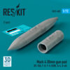Reskit Mark 4 20mm gun pod (1 pcs) (3D Printed) (1/72) RS72-0485 - Image 2