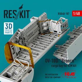 ResKit OV-10D "Bronco" cargo bay for ICM kit (3D Printed) (1/48) RSU48-0187