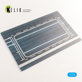 Kelik HMS Ark Royal Nose Lift 1939 - Base - Acrylic 3 mm (280 x 180 mm) (170 g) (1/72) KS72085
