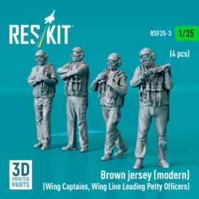 Reskit Brown jersey (modern) (4 pcs) (3D Printed) (1/35)