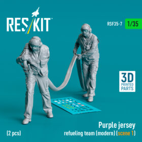 Reskit Purple jersey refueling team (modern) (2 pcs) (3D Printed) (1/35)