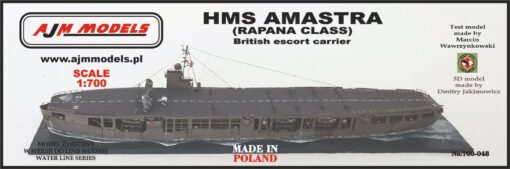 AJM Models 1/700 HMS Amastra AJM700-048