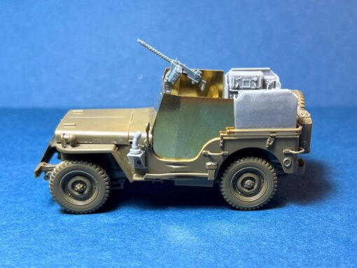 Minor 1/35 Armoured Jeep with U.S. WWII SCR-193 radio set & M1919 .30 cal gun (3D printed & photoetched parts  for Tamiya & Meng kits - Image 2