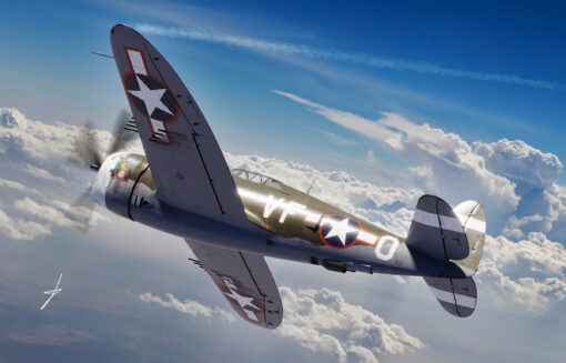 Dora Wings Republic P-47C-2 Thunderbolt (1/48) DW48055 - Image 9