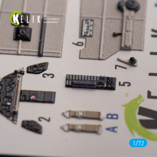 Kelik Brewster 239E - interior 3D decals for Hobby 2000/Hasegawa kit (1/72) K72146 - Image 2