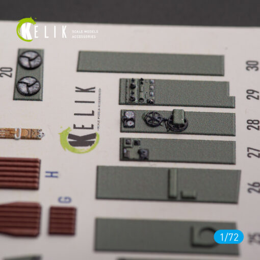 Kelik Bristol Beauhfighter TF.X - interior 3D decals for Airfix kit (1/72) K72150 - Image 4