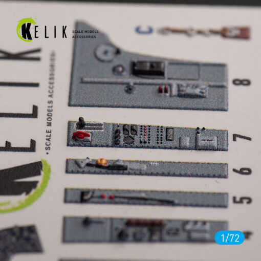 Kelik Hawker Sea Fury FB.11 - interior 3D decals for Trumpeter kit (1/72) K72153 - Image 4