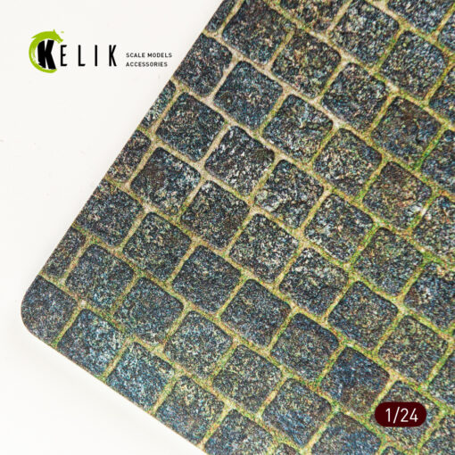 Kelik Cobblestone road 1910s-1930s Base - Acrylic 3 mm (280 x 180 mm) (170 g) (210 g) (1/24) - Image 3