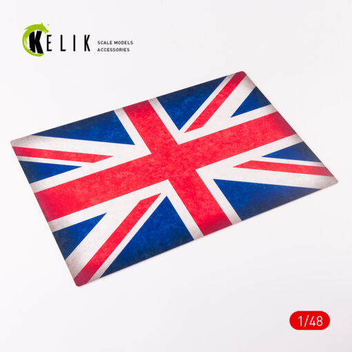 Kelik 1/48 United Kingdom Flag - Acrylic 3 mm (410 x 270 mm) (410 g) (1/48)