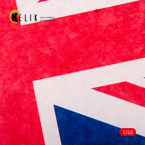 Kelik 1/48 United Kingdom Flag - Acrylic 3 mm (410 x 270 mm) (410 g) (1/48) - Image 2