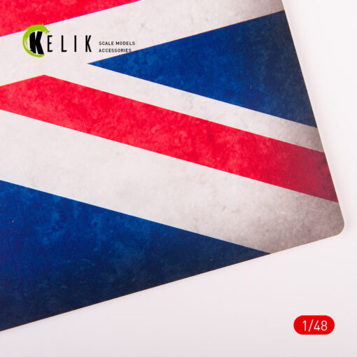 Kelik 1/48 United Kingdom Flag - Acrylic 3 mm (410 x 270 mm) (410 g) (1/48) - Image 3