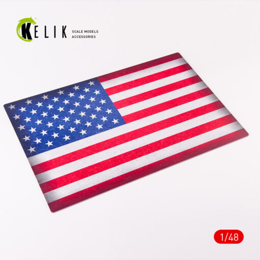 Kelik USA Flag - Acrylic 3 mm (410 x 270 mm) (410 g) (1/48)