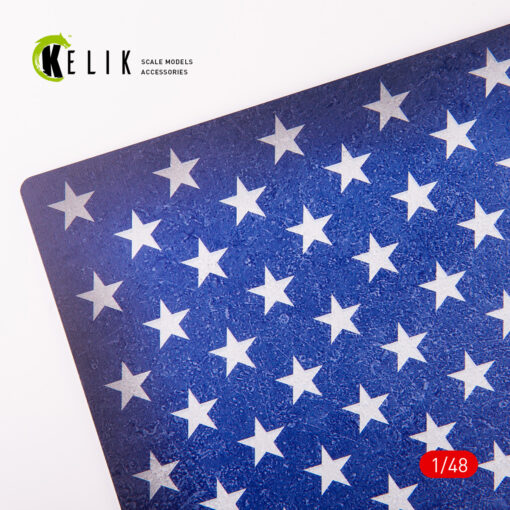 Kelik USA Flag - Acrylic 3 mm (410 x 270 mm) (410 g) (1/48) - Image 3