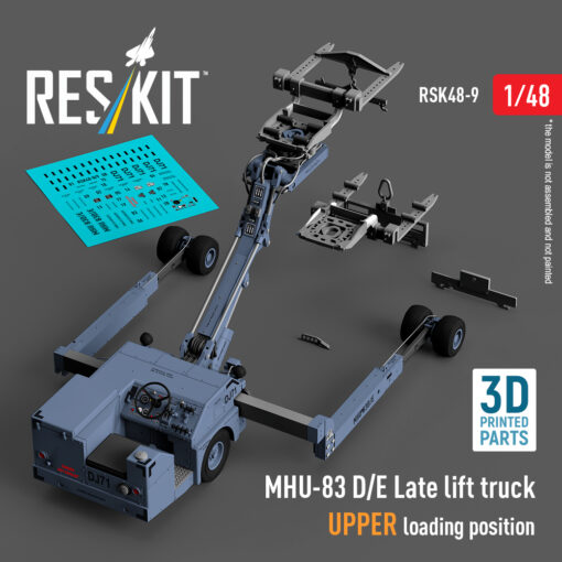 ResKit MHU-83 D/E Late lift truck UPPER loading position (3D Printed model kit) (1/48) RSK48-0008 (Copy)