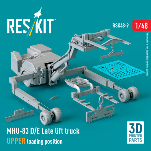 ResKit MHU-83 D/E Late lift truck UPPER loading position (3D Printed model kit) (1/48) RSK48-0008 (Copy) - Image 2