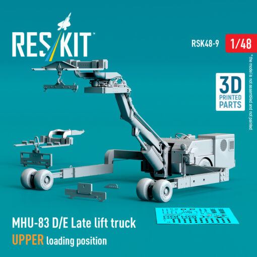 ResKit MHU-83 D/E Late lift truck UPPER loading position (3D Printed model kit) (1/48) RSK48-0008 (Copy) - Image 3