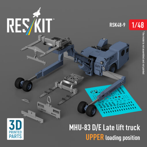 ResKit MHU-83 D/E Late lift truck UPPER loading position (3D Printed model kit) (1/48) RSK48-0008 (Copy) - Image 4