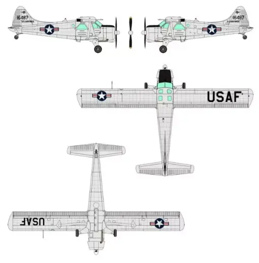 Dora Wings L-20A/U-6A Beaver (1/48) DW48059 - Image 4