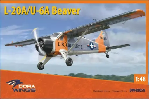 Dora Wings L-20A/U-6A Beaver (1/48) DW48059