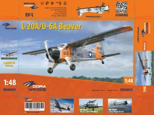 Dora Wings L-20A/U-6A Beaver (1/48) DW48059 - Image 10