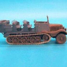 Minor 1/35 Mannschaftaufbau conversion for Sd.Kfz.11 3D printed&pe parts for AFV-Club kits 353024