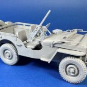 Minor 1/16 M48 dashmount & accessories for U.S. WWII 1/4 ton 4x4 truck 161002