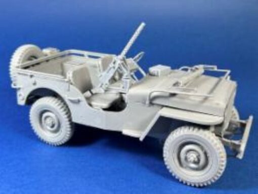 Minor 1/16 M48 dashmount & accessories for U.S. WWII 1/4 ton 4x4 truck 161002