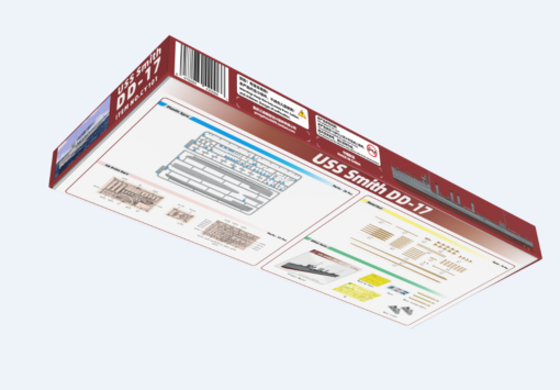ChuanYu Model 1/350 USS Smith DD-17 - Image 2
