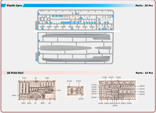 ChuanYu Model 1/350 USS Smith DD-17 - Image 10