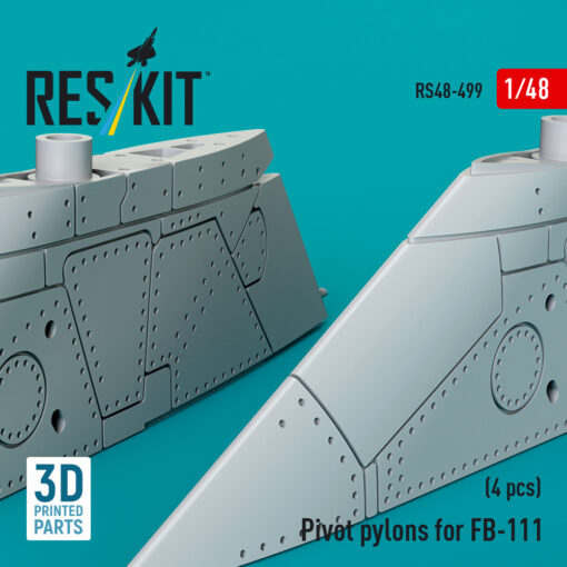 Reskit Pivot pylons for FB-111 (4 pcs) (1/48) RS48-0499 - Image 2