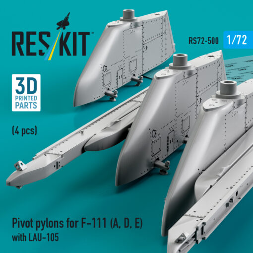 Reskit Pivot pylons for F-111 (A,D,E) with LAU-105 (1/72) RS72-0500 - Image 2