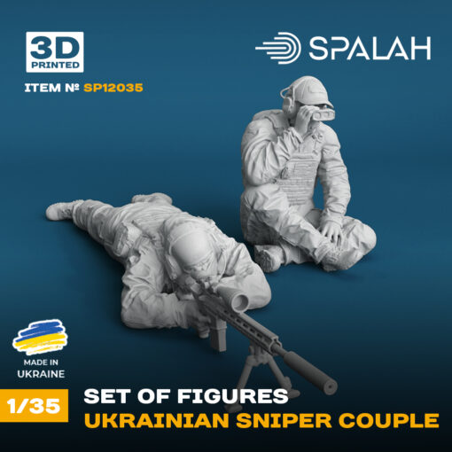 Spalah Set of figures "Ukrainian Sniper Couple" (1/35)