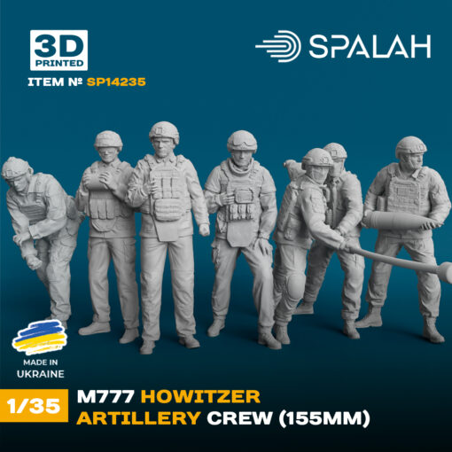 Spalah Set of figures "M777 Howitzer Artillery Crew" (1/35) - Image 5