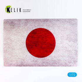 Kelik Japan Flag - Base - Acrylic 3 mm (280 x 180 mm) (170 g) (1/72)