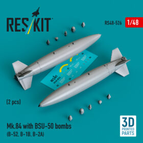 Reskit Mk.84 with BSU-50 bombs (2 pcs) (3D printed) (1/48) RS48-0526