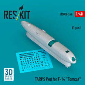 Reskit TARPS pod for F-14 "Tomcat" (1 pcs) (1/48) RSU48-0369