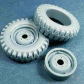 Minor 1/24 Land Rover 7,50 NATO spare wheels (2 units) 248010