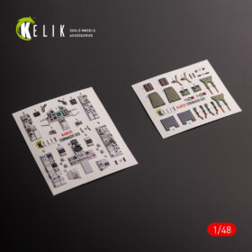 Kelik Tornado IDS - interior 3D decals for Italeri kit (1/48) K48131