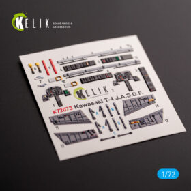 Kelik Kawasaki T-4 - interior 3D decals for Hasegawa kit (1/72) K72073