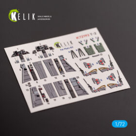 Kelik T-2 Advanced Trainer - interior 3D decals for Platz kit (1/72) K72192