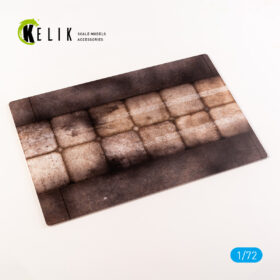 Kelik Hangar Vasylkiv Air Base Ukraine - Base - Acrylic 3 mm (280 x 180 mm) (170 g) (1/72) KS72103